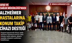 Bingöl'de Alzheimer Hastalarına Konum Takip Cihazı Desteği