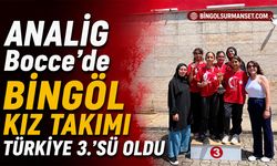 ANALİG Bocce’de Bingöl Kız Takımı Türkiye 3.’sü Oldu