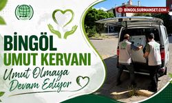 Bingöl Umut Kervanı Umut Olmaya Devam Ediyor