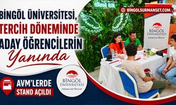 Bingöl Üniversitesi, Tercih Döneminde Aday Öğrencilerin Yanında