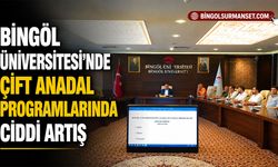 Bingöl Üniversitesi’nde Çift Anadal Programlarında Ciddi Artış