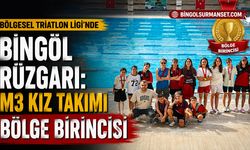 Bölgesel Triatlon Ligi’nde Bingöl Rüzgarı: M3 Kız Takımı Bölge Birincisi