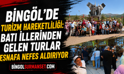 Bingöl’de Turizm Hareketliliği: Batı İllerinden Gelen Turlar Esnafa Nefes Aldırıyor