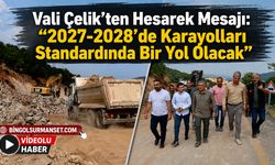 Vali Çelik’ten Hesarek Mesajı: “2027-2028’de Karayolları Standardında Bir Yol Olacak”