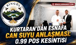 Kurtaran’dan Esnafa Can Suyu Anlaşması: 0.99 Pos Kesintisi