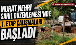 Murat Nehri Sahil Düzenlemesi’nde 1. Etap Çalışmaları Başladı