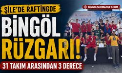 Şile’de Raftingde Bingöl Rüzgarı: 31 Takım Arasından 3 Derece