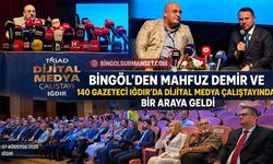 13. Dijital Medya Çalıştayı Iğdır’da Başladı: Bingöllü Gazeteci Mahfuz Demir de Katıldı