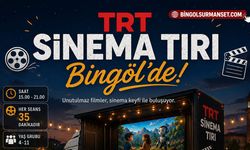 TRT Sinema Tırı Bingöl’de: Minik İzleyicilere Unutulmaz Film Keyfi