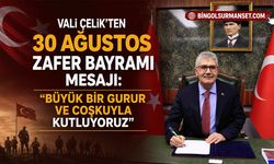 Vali Çelik’ten 30 Ağustos Zafer Bayramı Mesajı