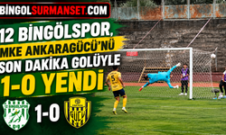 12 Bingölspor, MKE Ankaragücü’nü Son Dakika Golüyle 1-0 Yendi