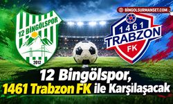12 Bingölspor, 1461 Trabzon FK ile Karşılaşacak