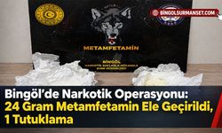 Bingöl’de Narkotik Operasyonu: 24 Gram Metamfetamin Ele Geçirildi, 1 Tutuklama