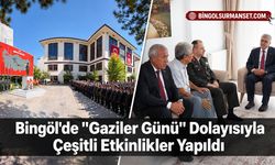 Bingöl'de "Gaziler Günü" Dolayısıyla Çeşitli Etkinlikler Yapıldı