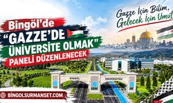 Bingöl’de “Gazze’de Üniversite Olmak” Paneli Düzenlenecek