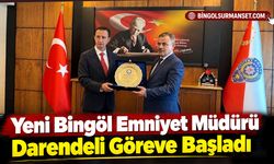 Yeni Bingöl Emniyet Müdürü Darendeli Göreve Başladı