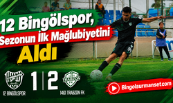 12 Bingölspor, Sezonun İlk Mağlubiyetini Aldı