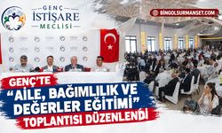 Genç’te “Aile, Bağımlılık ve Değerler Eğitimi” Toplantısı Düzenlendi