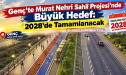 Genç’te Murat Nehri Sahil Projesi’nde Büyük Hedef: 2028’de Tamamlanacak