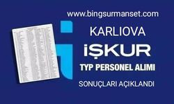 Karlıova MEB'e Alınan 50 Temizlik Görevlisi Belli Oldu