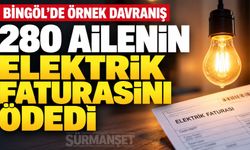 Bingöllü İş İnsanından 280 Aileye Elektrik Faturası Desteği