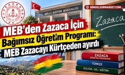 MEB’den Zazaca İçin Bağımsız Öğretim Programı