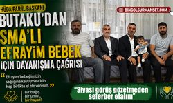 HÜDA PAR İl Başkanı Butaku’dan SMA’lı Efrayim Bebek İçin Dayanışma Çağrısı