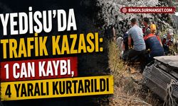 Yedisu’da Trafik Kazası: 1 Can Kaybı, 4 Yaralı