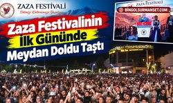 Zaza Festivalinin İlk Gününde Meydan Doldu Taştı
