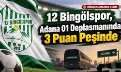 12 Bingölspor, Adana 01 Deplasmanında 3 Puan Peşinde