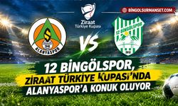 12 Bingölspor, Ziraat Türkiye Kupası'nda Alanyaspor'a Konuk Oluyor