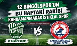 12 Bingölspor'un Bu Haftaki Rakibi Kahramanmaraş İstiklal Spor