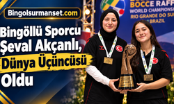Bingöllü Sporcu Şeval Akçanlı, Dünya Üçüncüsü Oldu
