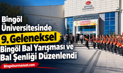 Bingöl Üniversitesinde 9. Geleneksel Bingöl Bal Yarışması ve Bal Şenliği Düzenlendi