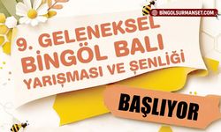 9. Bingöl Bal Yarışması ve Bal Şenliği Başlıyor