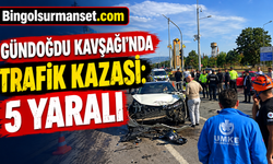 Gündoğdu Kavşağı’nda Trafik Kazası: 5 Yaralı