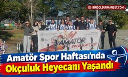 Amatör Spor Haftası’nda Okçuluk Heyecanı Yaşandı