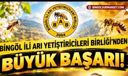 Bingöl İli Arı Yetiştiricileri Birliği’ne 3. Kez 1. Derece Belgesi