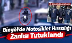 Bingöl’de Motosiklet Hırsızlığı Zanlısı Tutuklandı