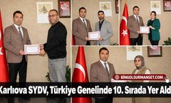 Karlıova SYDV, Türkiye Genelinde 10. Sırada Yer Aldı