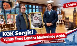 KGK Sergisi Yunus Emre Londra Merkezinde Açıldı