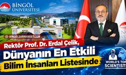 Rektör Prof. Dr. Erdal Çelik, Dünyanın En Etkili Bilim İnsanları Listesinde