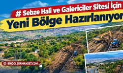 Sebze Hali ve Galericiler Sitesi İçin Yeni Bölge Hazırlanıyor