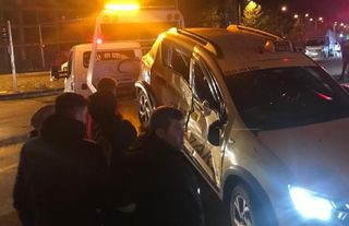 Solhan’da Maddi Hasarlı Trafik Kazası