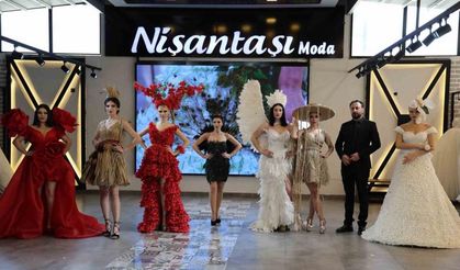 Diyarbakır’da ipek kozası ve farklı tasarımlarla hazırlanan gelinlikler sergilendi