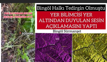 Yer Bilimleri Uzmanı Yeraltından Duyulan Ses İle İlgili Açıklama Yaptı
