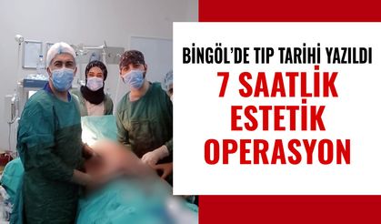 Bingöl Devlet Hastanesi'nde Rekor Operasyon
