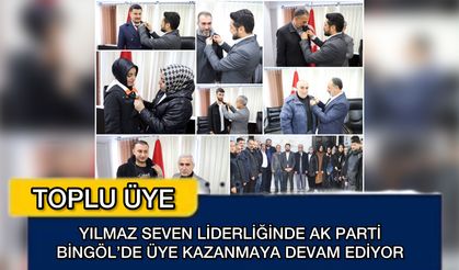 Yılmaz Seven, AK Parti’ye Üye Kazandırmaya Devam Ediyor