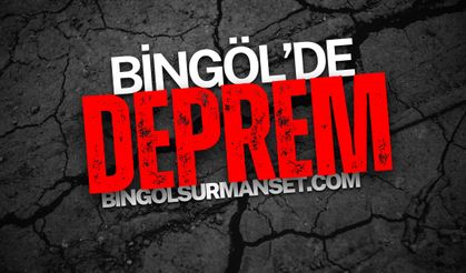 Bingöl'ün Kiğı ilçesinde Deprem