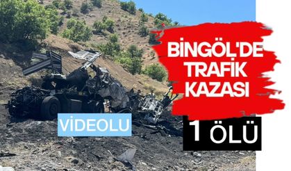 Bingöl’de Maden Yüklü Tır Devrildi: 1 Ölü